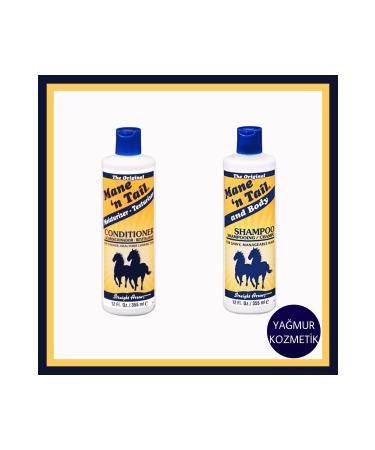 MANE'N TAIL For Shiny Shampoo 355ml.&shiny Conditioner 355ml.