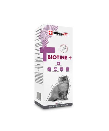 Supravet Biotine Cat Skin and Fur Health Drops 100 Ml - Buy Online on GoSupps.com