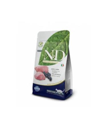 N & D Lamb Blueberry Grain Free Adult Cat Food 1.5 Kg