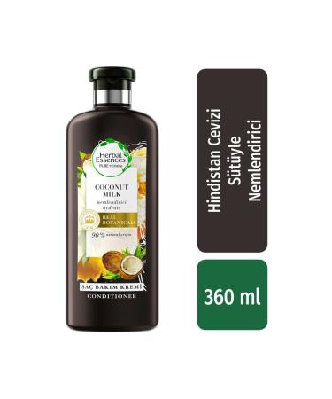 Herbal Essences Hair Care Conditioner Moisturizing Coconut Milk 360 ml
