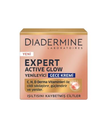 Diadermine Expert Active Glow Regenerating Night Cream 50 Ml