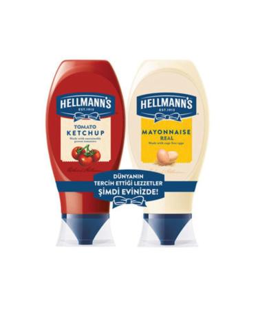 Hellmann's Ketchup 480 G + Mayonnaise 395 G Medium Set