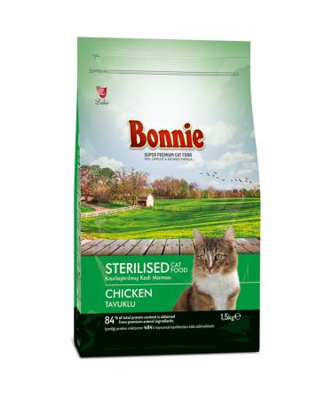 Bonnie Adult Cat Neutered Chicken 1.5 Kg