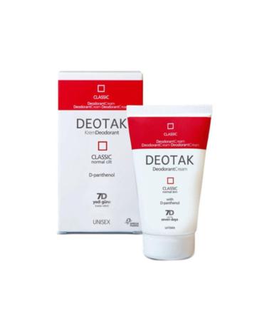 Deotak Cream Deodorant For Normal Skin Classic 35 ml