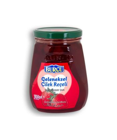 BURCU Strawberry Jam 1.85 Kg Jar
