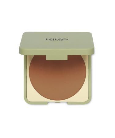 KIKO COMPACT BRONZER - NEW GREEN ME BRONZER 102 WARM SIENNA