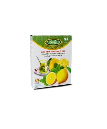Furkanzade Mint Lemon Flavored Powder Drink Tea 300gr