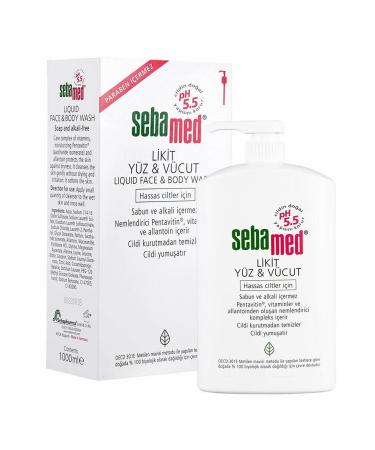 Sebamed 1000 Ml Liquid Face and Body Cleansing Gel