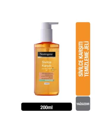 Neutrogena Visibly Clear Anti-Acne Daily Cleansing Gel 20