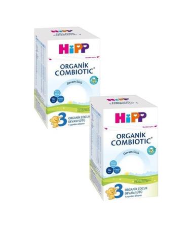 Hipp 3 Organic Combiotic Follow-On Milk 800 Gr X 2 Pieces