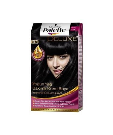 Palette Deluxe Set Hair Dye 1.0 Black