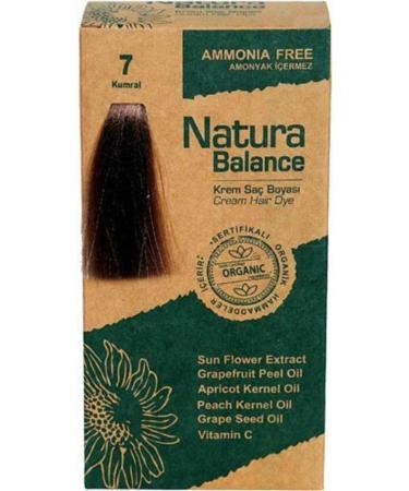 NATURABALANCE Hair Dye - Organic Certified No:7 Blonde