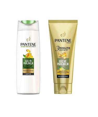 Pantene Natural Synthesis Power and Shine 500 ml 3 Minute Miracle Hair Care Cream Power and Shine 200 ml