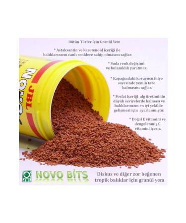JBL Novo Bits Discus Cichlid Fish Food 1000 Gr