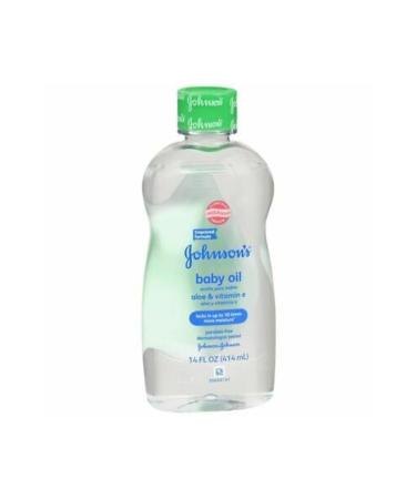 Johnson's Baby Oil Aloe Vitamin E (414ml) Baby Care Oil