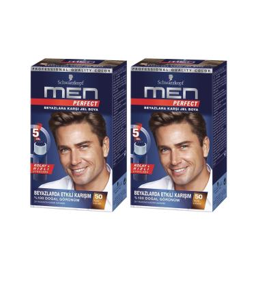 Schwarzkopf Perfect Men 60 Brown Hair Dye X 2 Pieces