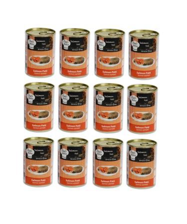 Chefs Choice Grain-Free Cat Canned Salmon Paste 400gr X 12 Pieces