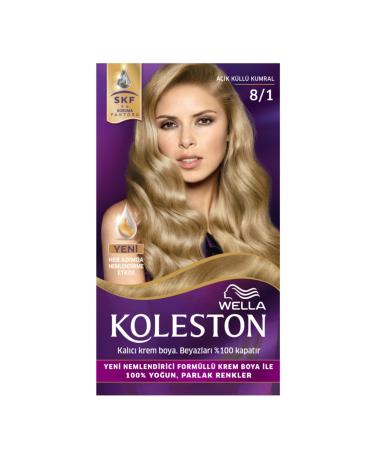 Wella Koleston 8/1 Kit Paint Light Ash Blonde 8681655346472