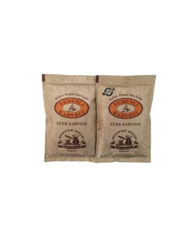 YEMENLI KAHVEC Turkish Coffee + Cinnamon Coffee (2X100GR)