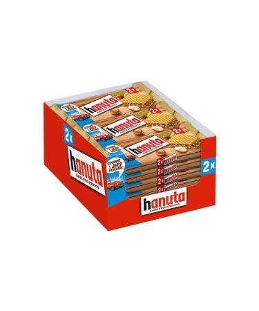 Hanuta 44 gr 2-Pack Wafers - 18 Pieces (1 Box)