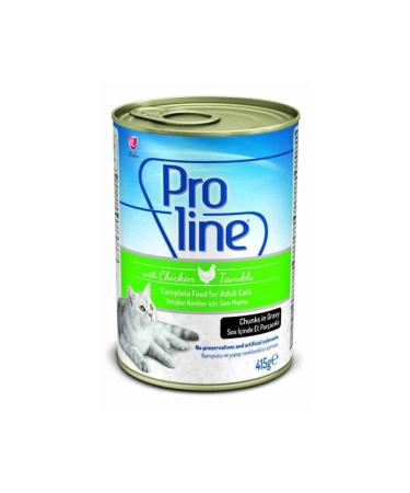Proline Proline Sauce Chicken Cat Canned Food 415 Gr 20 Pcs Advantage Package