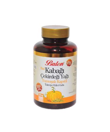 Balen Pumpkin Seed Oil Capsule 1380 mg 100 pieces