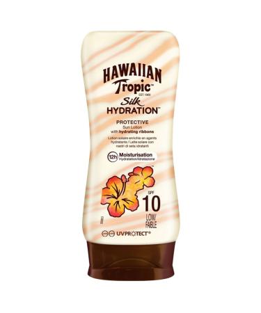 Hawaiian Tropic Protective Sun Lotion - Lotion Silk Spf 10 180 ml 5099821001643