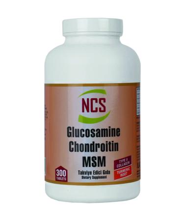 Ncs Glucosamine Chondroitin 300 Tablets Msm Turmeric
