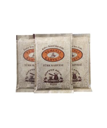 YEMENLI COFFEE SHOP MAKER Yemenli Coffee Shop 300 gr Turkish Coffee (3X100GR)
