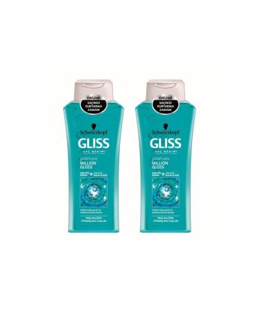 Gliss Shampoo Million gloss 400Ml 2 Pack