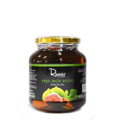 Ramiz Natural Additive-Free Green Fig Jam 380 Gr.