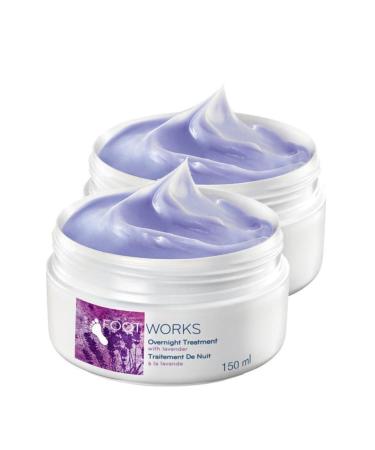 Avon Lavender Essence Night Foot Cream 150 Ml. Set of Two
