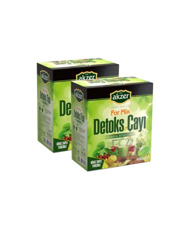 Akzer 2 PCS Formmix Detox Filtering Tea Bag 60 x 2 G