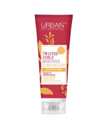 Urban Care Twisted Curls Hibiscus & Shea Butter Hair Care Cream 250 Ml