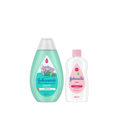 Johnson's King Shakir Obedient Hair Shampoo 500 ml Baby Oil 300 ml