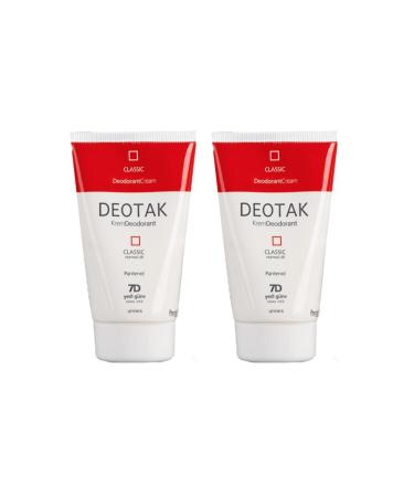 Deotak Unisex Cream Deodorant Set of 2