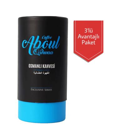 Aboul Qahwaa Exclusive Ottoman Coffee 250 Gr 3 Pieces