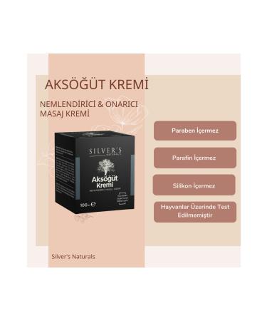 Silver's Naturals White Willow Extract Pain and Massage Cream-100 ml - Buy Online on GoSupps.com