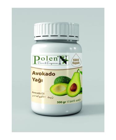 pollen'n flower&fragrance Avocado Oil 500 Gr. Pure Raw Material