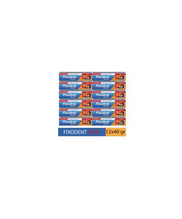 Fixodent Plus 40 Gr 12 X 40 Gr Skt06.2025