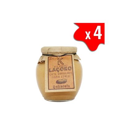 LA OKO 1400 Grams Sugar-Free Additive-Free Gluten-Free Vegan Natural Double Roasted Peanut Butter