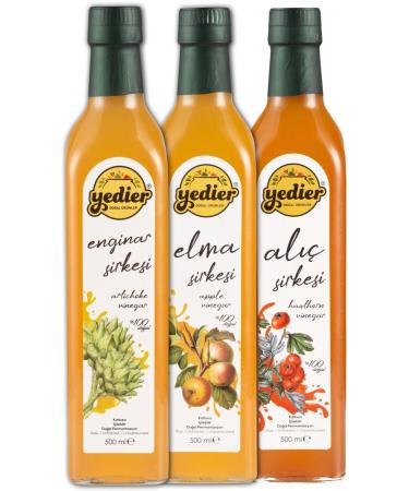 Yedier Apple Hawthorn Artichoke Vinegar 500 Ml