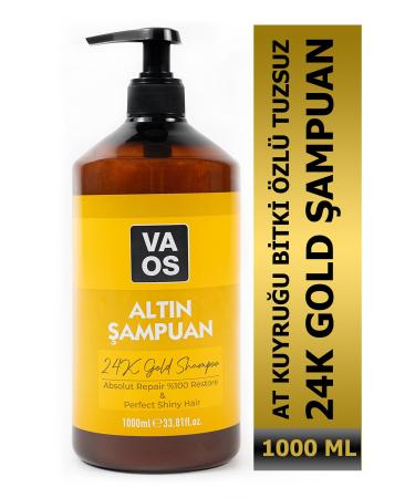 VAOS Anti-Hair Loss Shine Salt-Free Gold Shampoo 1000ml