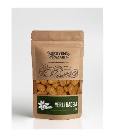 Nuts Market Almond Kernels (local) Raw and Unsalted 400 Grams