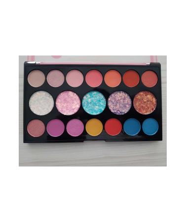 Author Music Festival Eyeshadow Glitter 19-Color Eyeshadow Palette Yzr023 - Buy Online on GoSupps.com