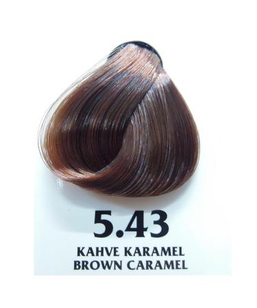 Clemency Farmavita Hair Dye Coffee Caramel 5.43 60gr.