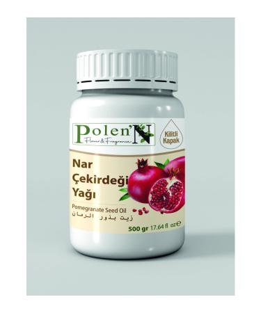 pollen'n flower&fragrance Pomegranate Seed Oil 500 Gr. Pure Raw Material