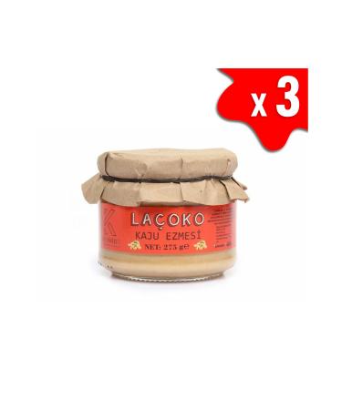 LA OKO 825 Grams Sugar-Free Additive-Free Gluten-Free Vegan Natural Cashew Paste