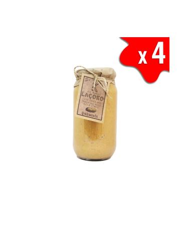 LA OKO 4 Kg Sugar-free Additive-free Gluten-free Natural Double Roasted Peanut Butter with Honey