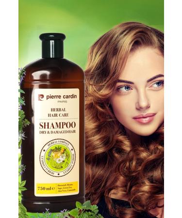 Pierre Cardin Herbal Shampoo For Dry & Damaged Hair 750 ml Herbal Shampoo (Dry and Damaged Hair)